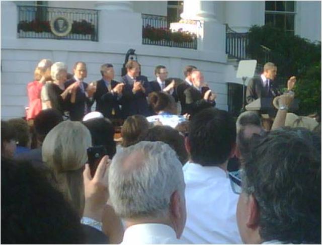 President Obama speaking during the ADA 20th Anniversary Proclamation in Washington, DC